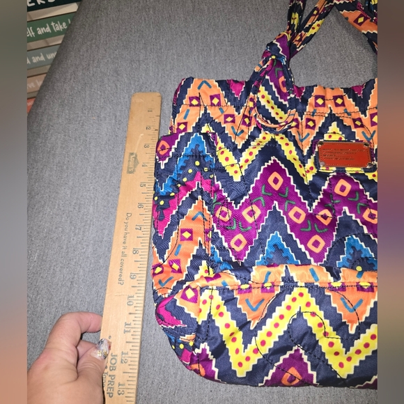 Marc By Marc Jacobs Quilted Pattern Tote Bag - Multicolor EUC - Picture 10 of 13